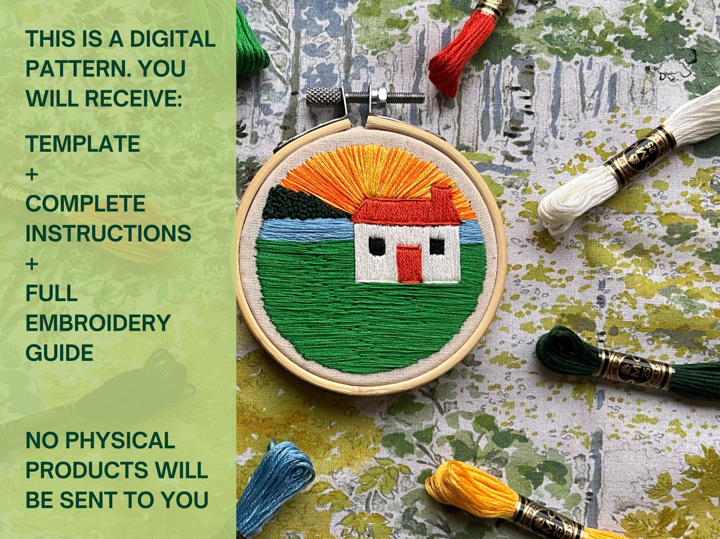 Bothy on the Green pdf pattern