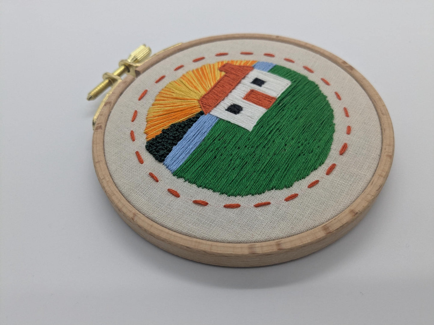 Highland Bothy - HAND EMBROIDERY KIT - Scottish Landscapes Collection