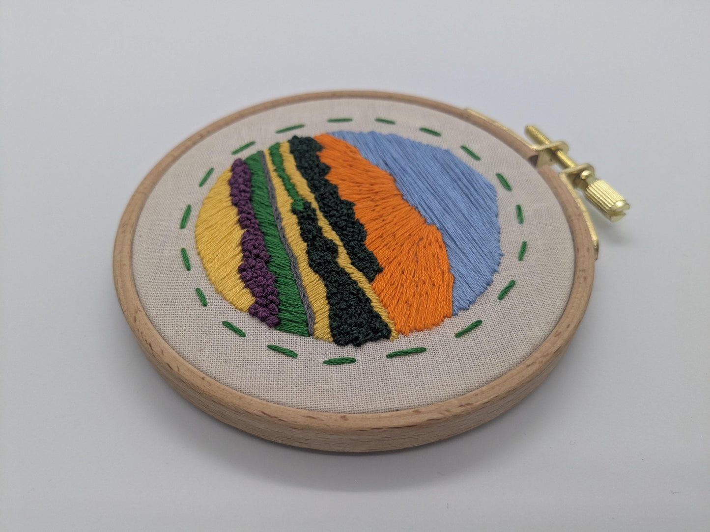 Highland Munro- HAND EMBROIDERY KIT - Mountain - Scottish Landscapes Collection