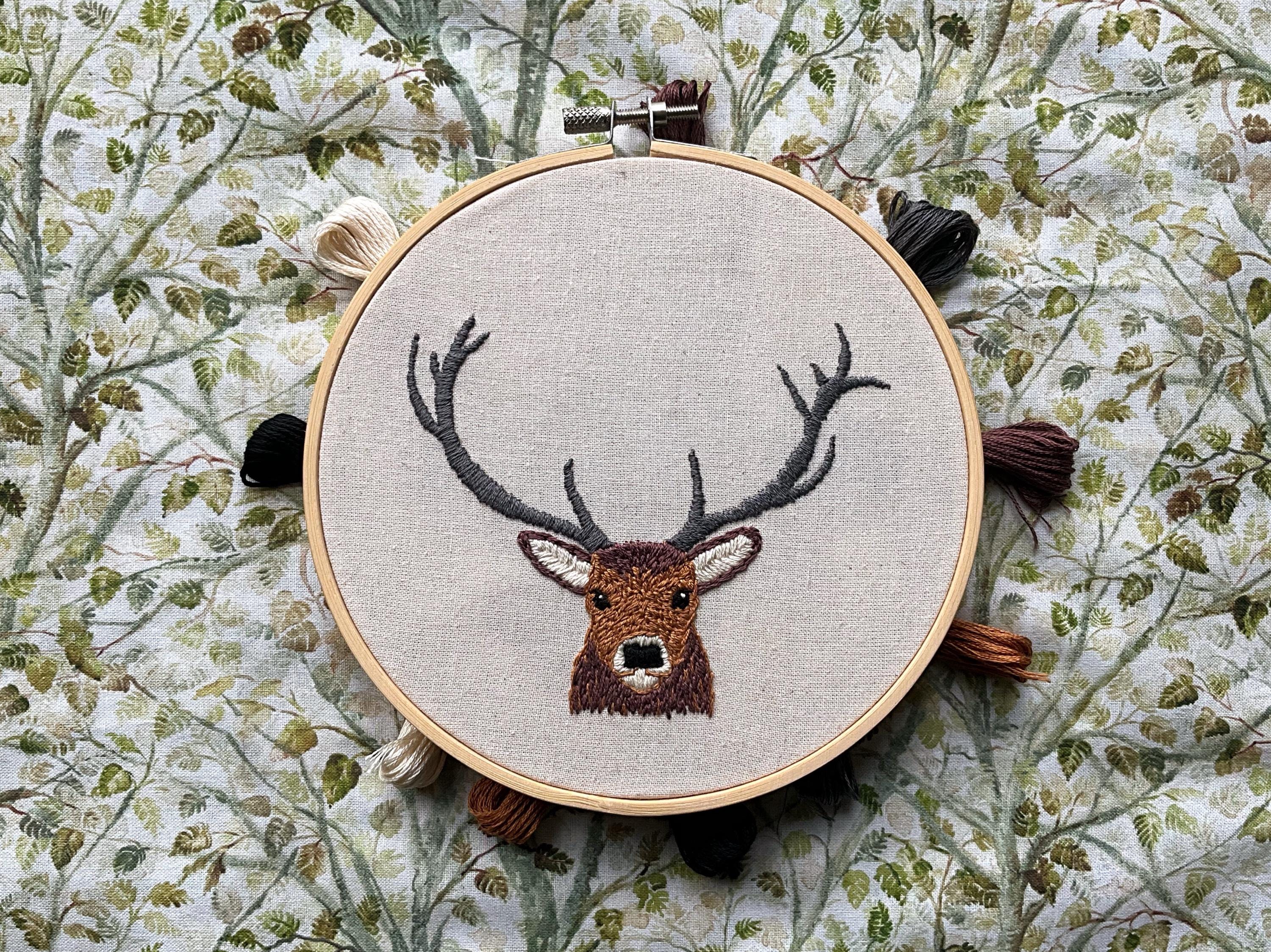 Scottish Red Deer Stag pdf pattern