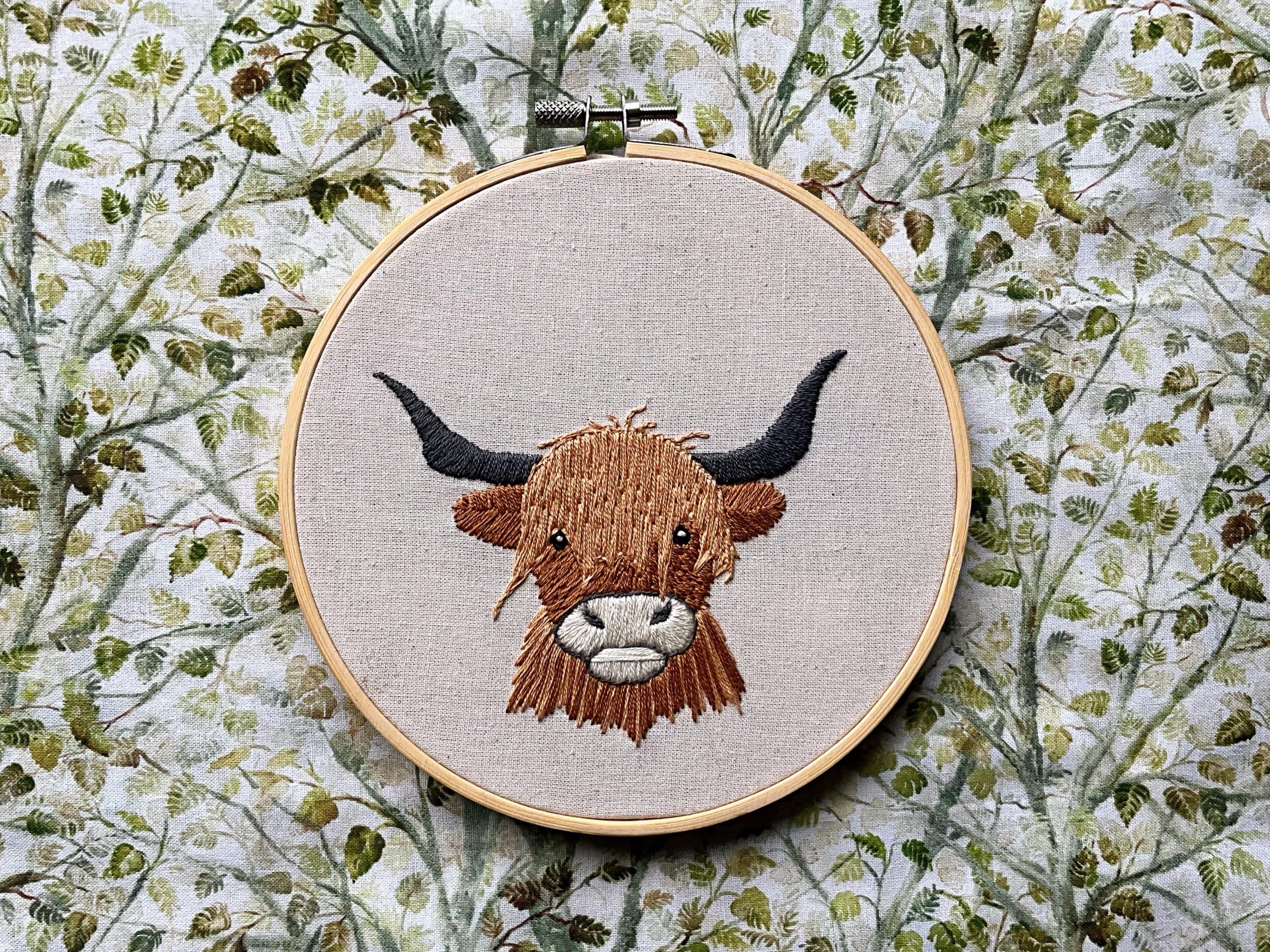 Scottish Highland Cow pdf pattern