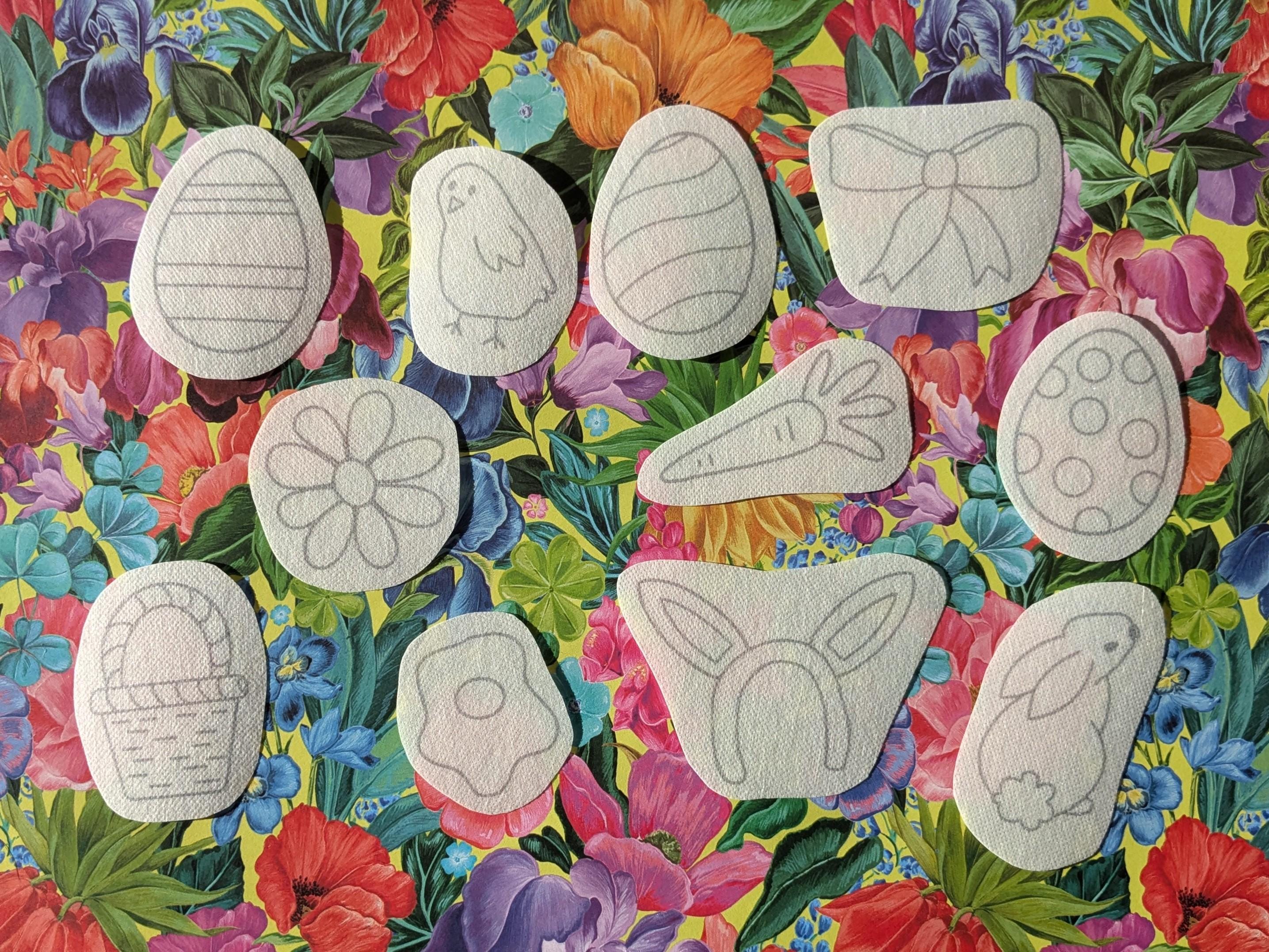 Easter Bundle Embroidery Stickers