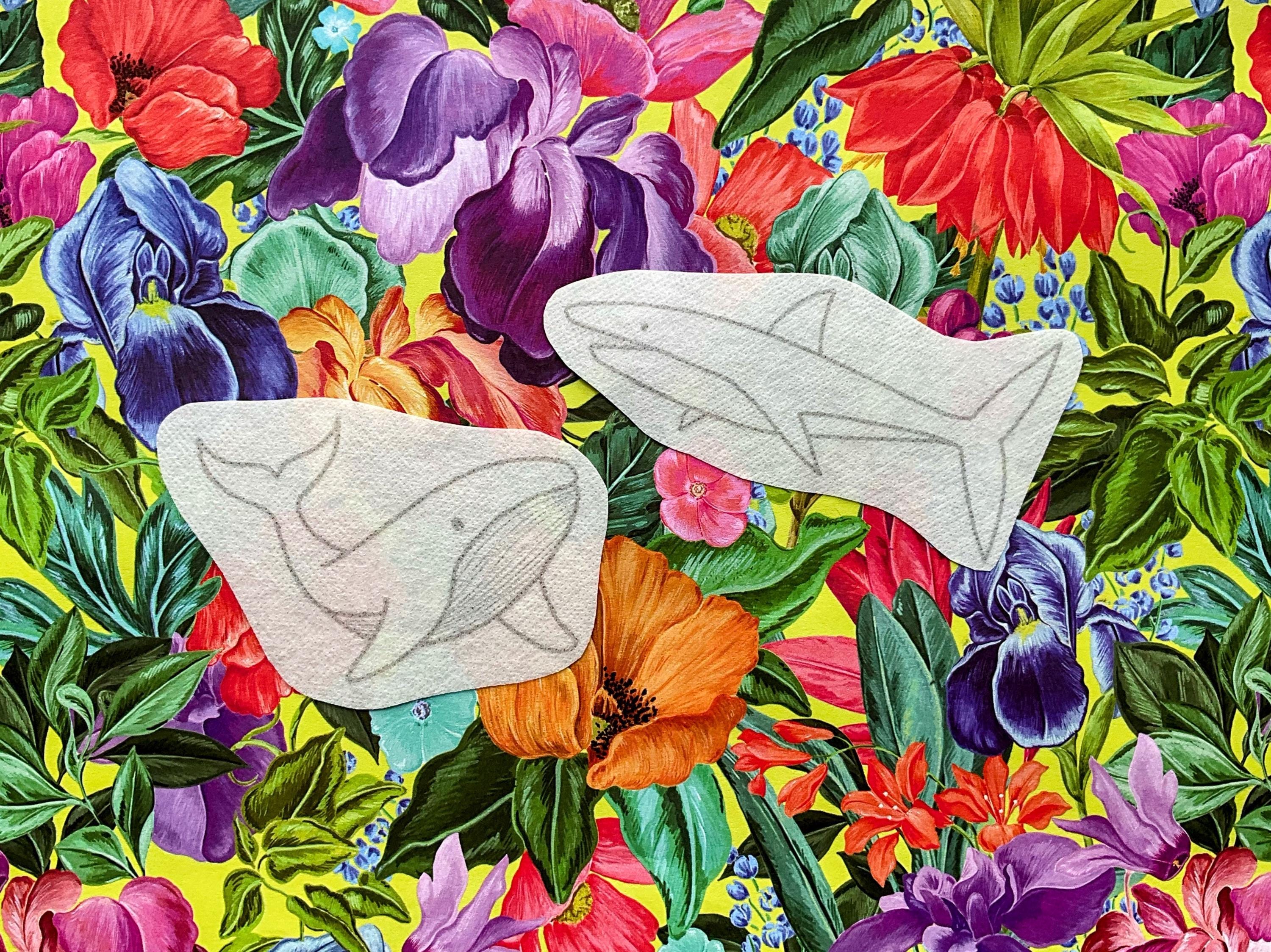 Sea Creatures Embroidery Stickers