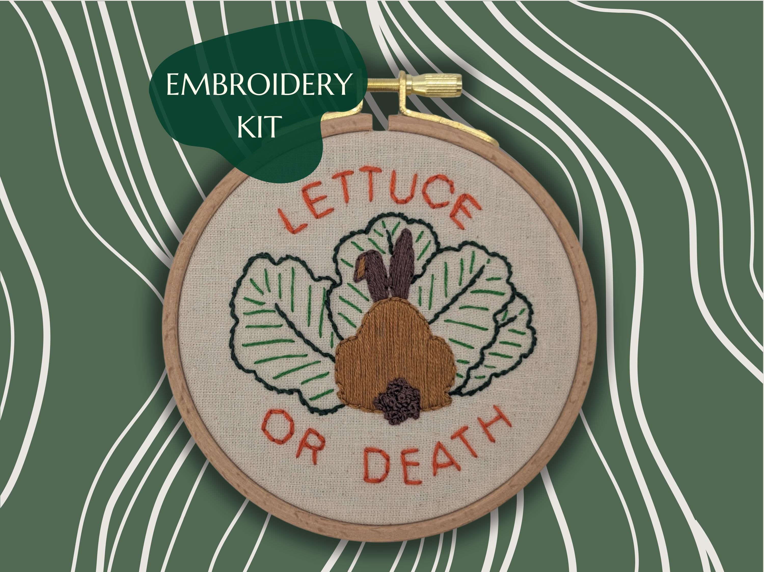 Bunny Rabbit Embroidery Kit