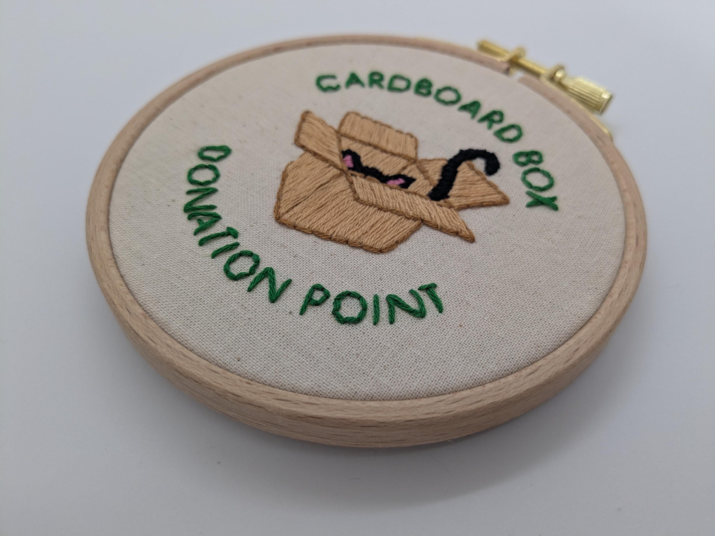 Cute Cat Embroidery Kit