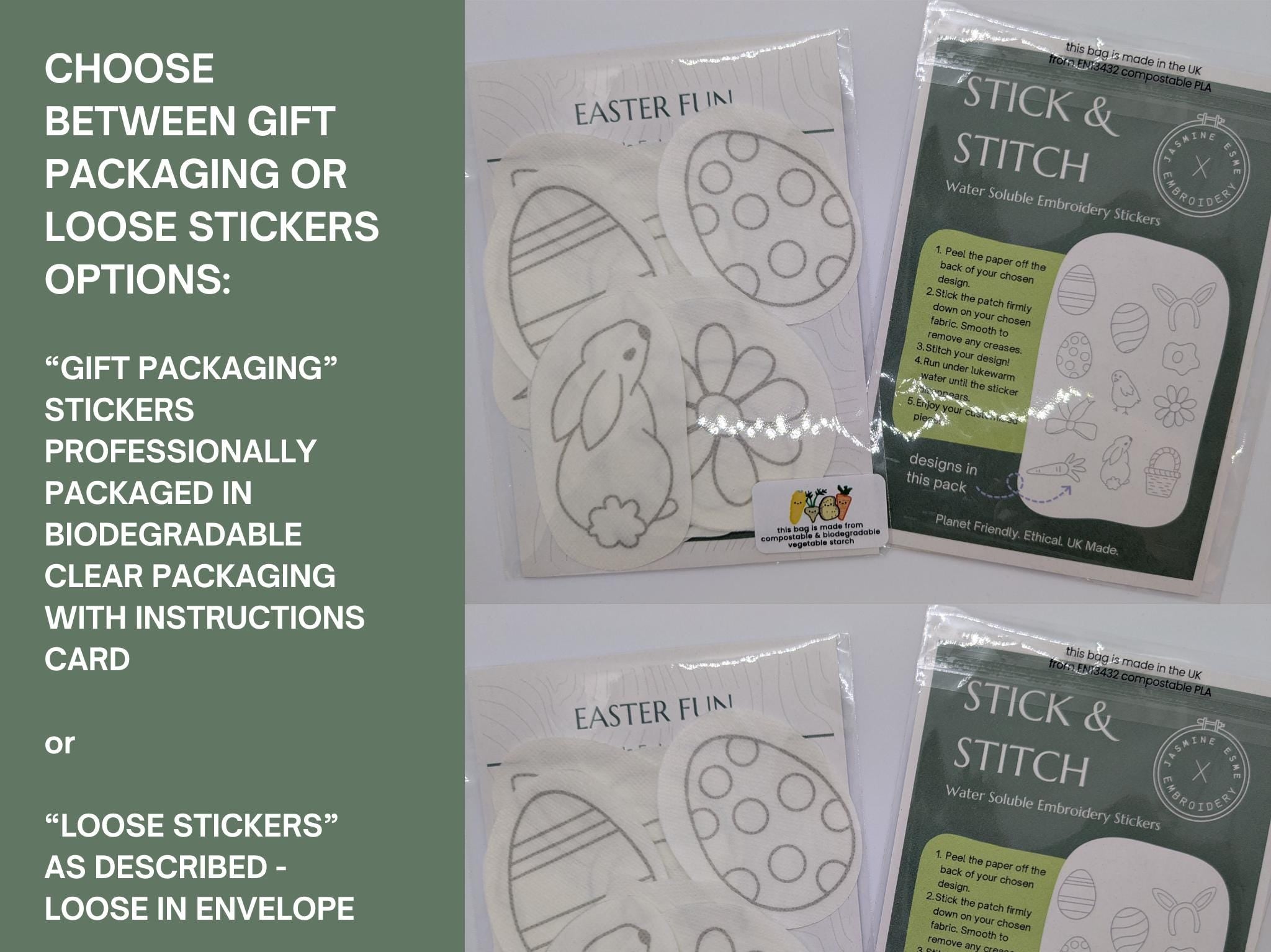 Easter Bundle Embroidery Stickers